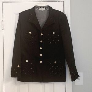 LN ST JOHN  Denim Jacket Size L